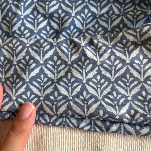 Midori Blue and White Patterned Bikini - Picture 3 of 8